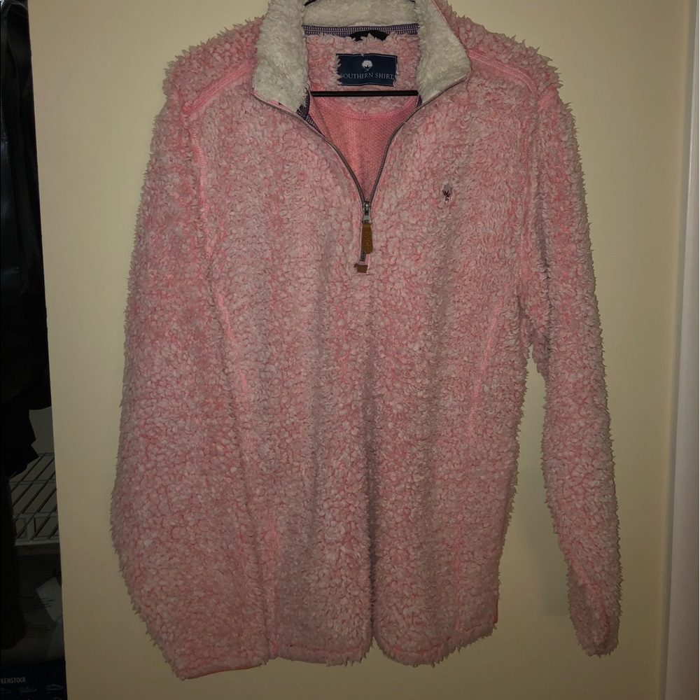 SSCO Sherpa Pullover quarter zip🖤